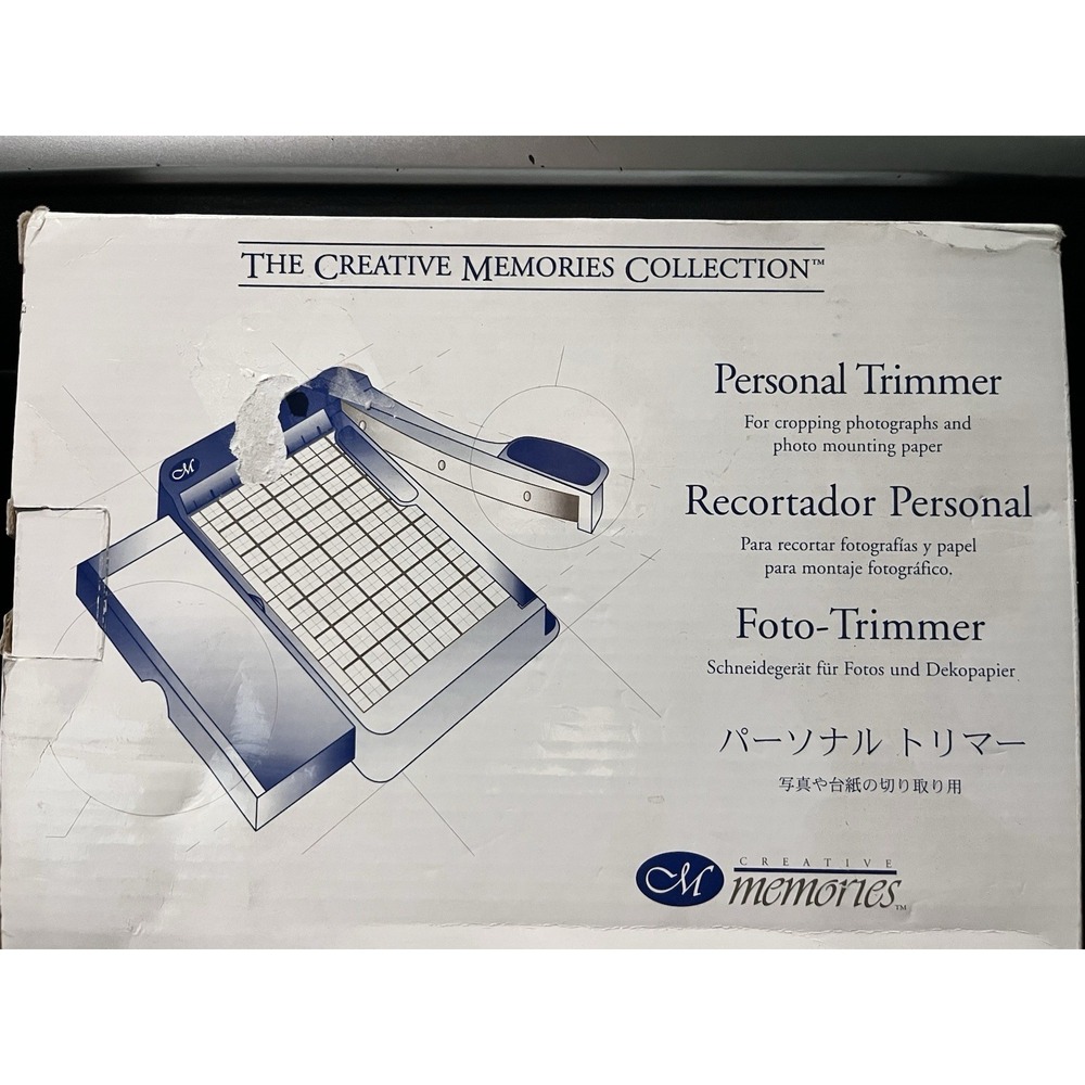 Creative Memories Personal Trimmer New in Original Box Scrapbook Craft Tool
